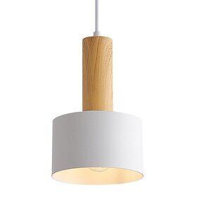 NEW- Fivess Lighting Modern Mini Pendant Light w/ 4W LED Bulb -One-Light Fixture
